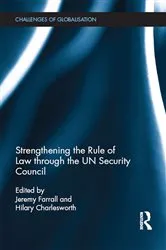 Book cover of Strengthening the Rule of Law through the UN Security Council by Unknown