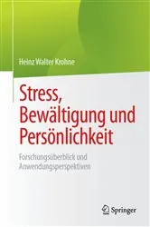 Book cover of Stress, Bewältigung und Persönlichkeit by Heinz Walter Krohne