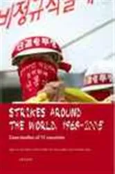 Book cover of Strikes around the world by Sjaak van der Velden