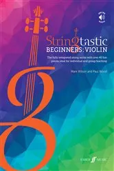 Book cover of Stringtastic Beginners: Violin by Paul Wood