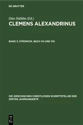 Book cover of Stromata. Buch VII und VIII by Otto Stählin