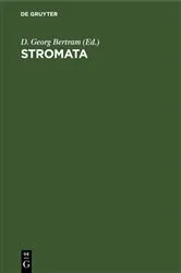 Book cover of Stromata by D. Georg Bertram