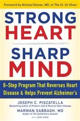 Book cover of Strong Heart, Sharp Mind by Joseph C. Piscatella