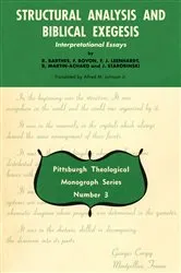 Book cover of Structural Analysis and Biblical Exegesis by R. Barthes