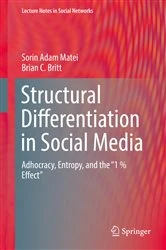 Book cover of Structural Differentiation in Social Media by Sorin Adam Matei