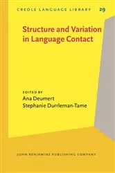 Book cover of Structure and Variation in Language Contact by Ana Deumert