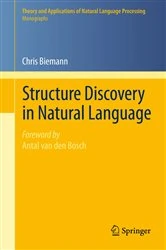 Book cover of Structure Discovery in Natural Language by Chris Biemann