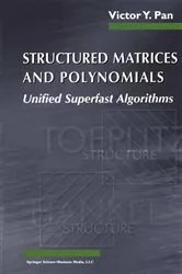 Book cover of Structured Matrices and Polynomials by Victor Y. Pan