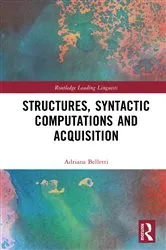 Book cover of Structures, Syntactic Computations and Acquisition by Unknown