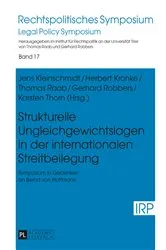 Book cover of Strukturelle Ungleichgewichtslagen in der internationalen Streitbeilegung by Thomas Raab