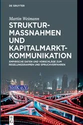 Book cover of Strukturmaßnahmen und Kapitalmarktkommunikation by Martin Weimann