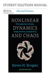 Book cover of Student Solutions Manual for Nonlinear Dynamics and Chaos, 2nd edition by Mitchal Dichter