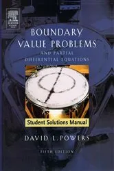 Book cover of Student Solutions Manual to Boundary Value Problems (5th ed.) by Unknown