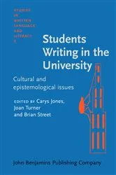 Book cover of Students Writing in the University by Carys Jones