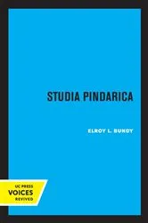 Book cover of Studia Pindarica by Unknown
