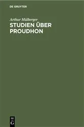 Book cover of Studien über Proudhon by Arthur Mülberger