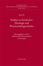 Book cover of Studien zu Geschichte, Theologie und Wissenschaftsgeschichte by Akademie der Wissenschaften