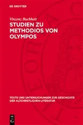Book cover of Studien zu Methodios von Olympos by Unknown