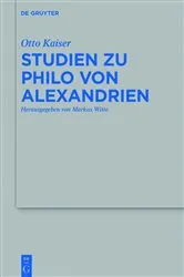 Book cover of Studien zu Philo von Alexandrien by Otto Kaiser