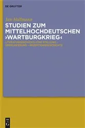 Book cover of Studien zum mittelhochdeutschen 'Wartburgkrieg' by Jan Hallmann