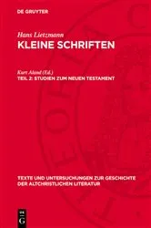 Book cover of Studien zum Neuen Testament by Kurt Aland