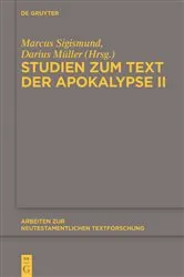 Book cover of Studien zum Text der Apokalypse II by Marcus Sigismund