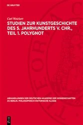 Book cover of Studien zur Kunstgeschichte des 5. Jahrhunderts v. Chr., Teil 1. Polygnot by Carl Weickert