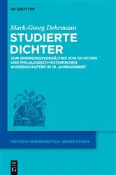 Book cover of Studierte Dichter by Mark-Georg Dehrmann