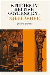 Book cover of Studies in British Government (2nd ed.) by Norman Henry Brasher