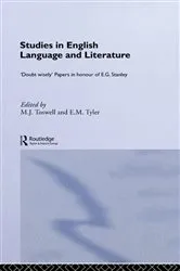 Book cover of Studies in English Language and Literature by M. J. Toswell