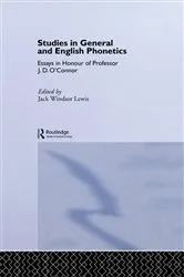 Book cover of Studies in General and English Phonetics by Jack Windsor Lewis