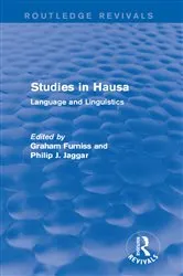 Book cover of Studies in Hausa by Graham Furniss