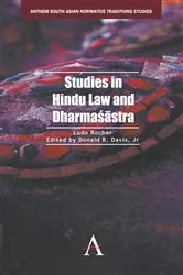 Book cover of Studies in Hindu Law and Dharmaśāstra by Ludo Rocher