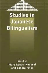 Book cover of Studies in Japanese Bilingualism by Mary Goebel Noguchi