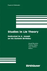Book cover of Studies in Lie Theory by Joseph Bernstein