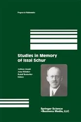 Book cover of Studies in Memory of Issai Schur by Anthony Joseph