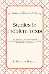 Book cover of Studies In Problem Texts by J. Sidlow Baxter