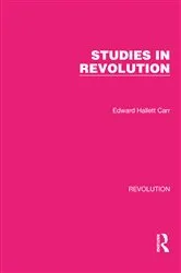 Book cover of Studies in Revolution by Edward Hallett Carr