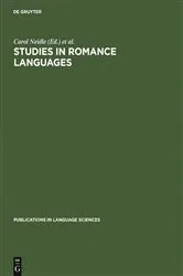 Book cover of Studies in Romance Languages by Unknown