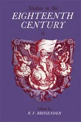 Book cover of Studies in the Eighteenth Century II by R.F. Brissenden