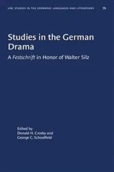 Book cover of Studies in the German Drama by Donald H. Crosby