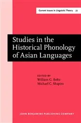 Book cover of Studies in the Historical Phonology of Asian Languages by Unknown