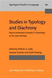 Book cover of Studies in Typology and Diachrony by William A. Croft