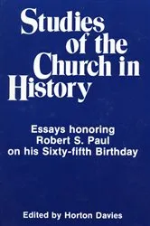 Book cover of Studies of the Church in History by Horton Davies