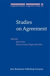 Book cover of Studies on Agreement by João Costa