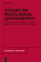 Book cover of Studies on Multilingual Lexicography by Unknown
