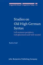 Book cover of Studies on Old High German Syntax by Katrin Axel