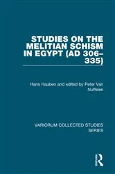 Book cover of Studies on the Melitian Schism in Egypt (AD 306–335) by Hans Hauben