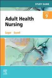Book cover of Study Guide for Adult Health Nursing - E-Book (9th ed.) by Cooper MSN, RN, Kim