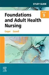 Book cover of Study Guide for Foundations and Adult Health Nursing - E-Book (9th ed.) by Cooper MSN, RN, Kim